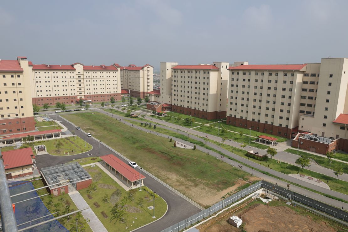 Enlisted Barracks at Camp Humphreys.